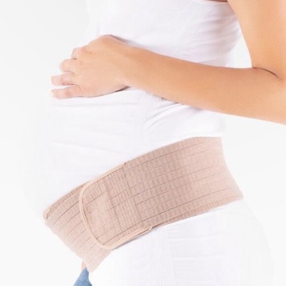 NWT Belly Bandit 2 In 1 Maternity & Postpartum Hip Support Wrap Nude Size L-2XL - Picture 1 of 12